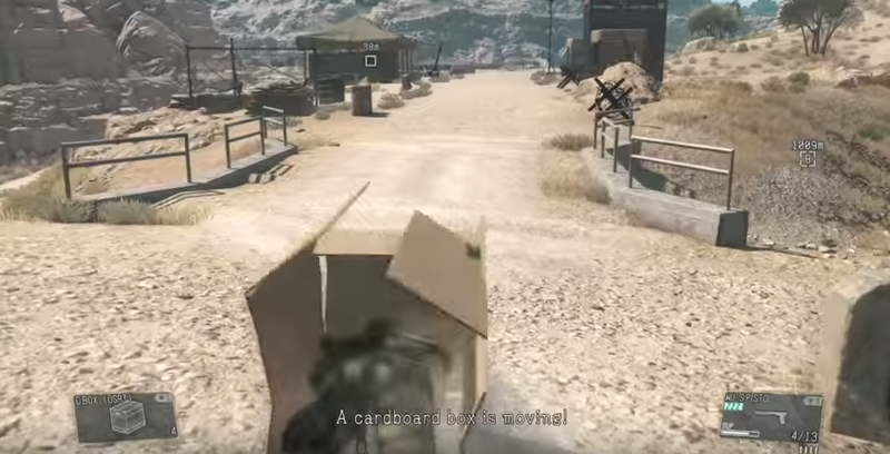 Illustration for article titled Metal Gear Solid V’s Cardboard Box Is The Best